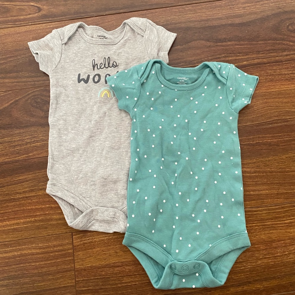 0-3 month bodysuits